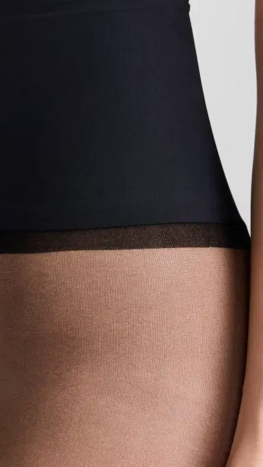 Commando Essential Footless Sheer Tights Black L | Thumbnail 4