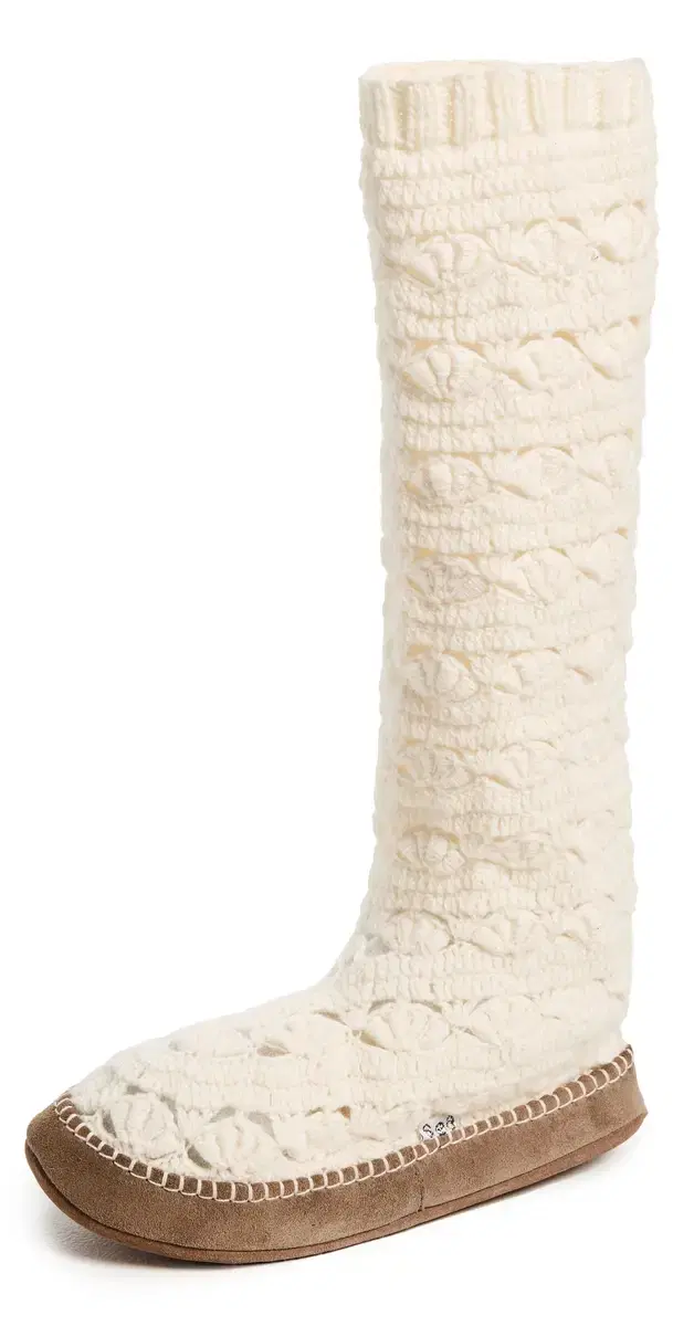 Sea Alena Knit ock lippers Cream