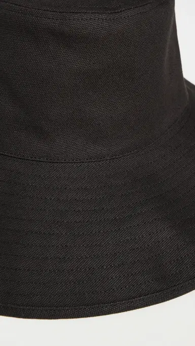 Lack Of Color Holiday Canvas Bucket Hat Black | Thumbnail 5
