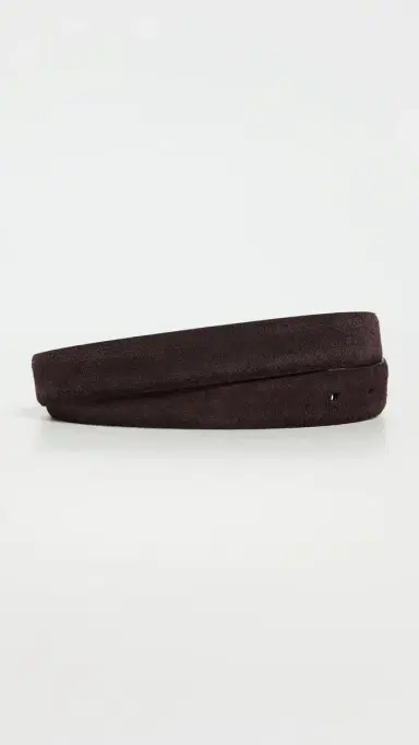 Madewell Elongated Buckle Belt Coffee Bean L | Thumbnail 4