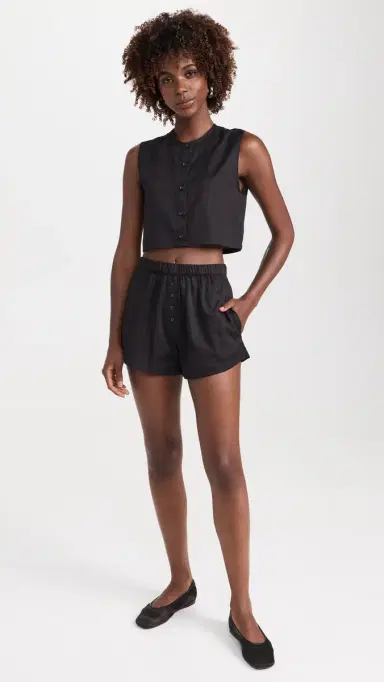 LESET Yoko Boxer Shorts Black L | Thumbnail 5