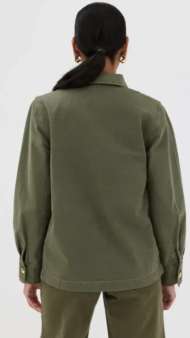 ANINE BING Corey Barn Jacket Army Green | Thumbnail 3 ANINE BING Corey Barn Jacket Army Green | Thumbnail 3