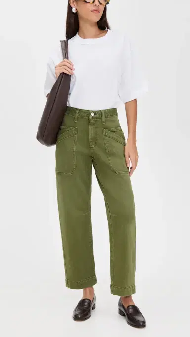 Joe's Jeans The Double Pocket Barrel Jeans Winter Moss 31 | Thumbnail 5