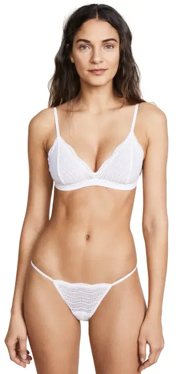 Cosabella Dolce Soft Bra White | Thumbnail 1