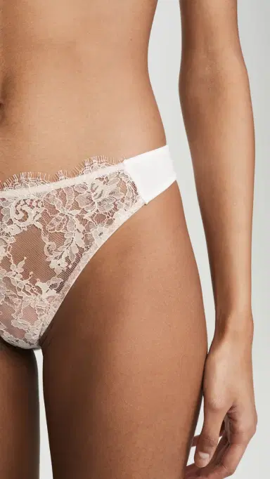 Skarlett Blue Entice Thong White/Nylon | Thumbnail 4
