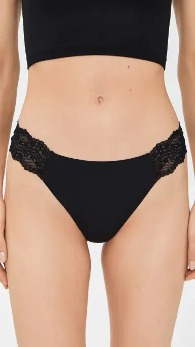 b.tempt'd by Wacoal b. tempt'd by Wacoal B. Bare Thong 3 Pack Basic 1 | Thumbnail 3