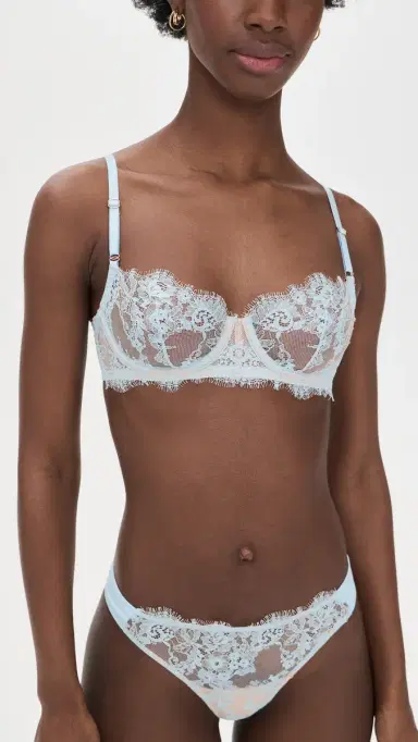 Skarlett Blue Entice Balconette Bra Saltwater/Cashmere | Thumbnail 2