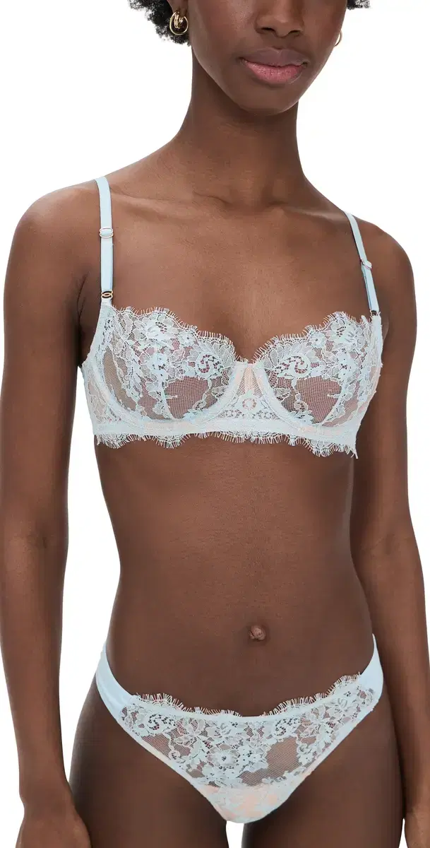 Entice Balconette Bra Saltwater/Cashmere