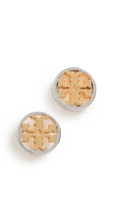 Tory Burch Icon Circle Stud Earrings | Thumbnail 1
