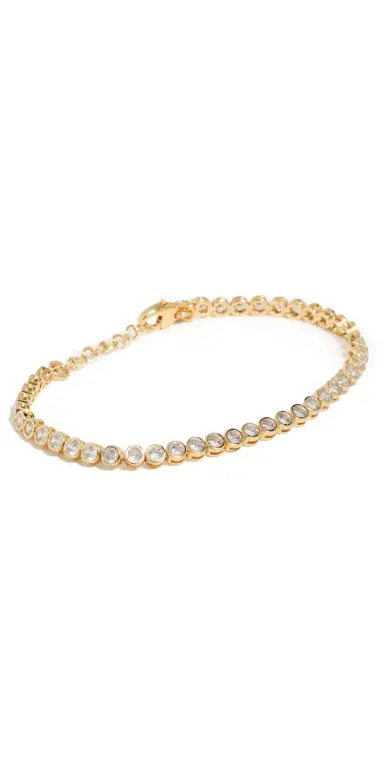 Madewell The Tennis Collection Bezel Set Crystal Bracelet | Thumbnail 1