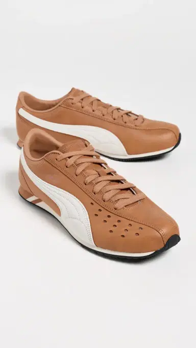 PUMA Sprint Premium Sneakers Caramel Latte/Puma White | Thumbnail 4 PUMA Sprint Premium Sneakers Caramel Latte/Puma White | Thumbnail 4