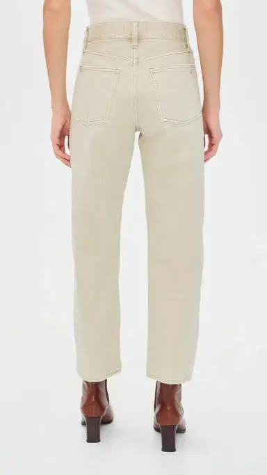 Madewell Pieced Barrel-Leg Jeans In Faded Khaki Faded Khaki | Thumbnail 3