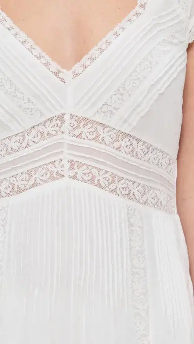 LoveShackFancy Suvi Dress White XS | Thumbnail 6 LoveShackFancy Suvi Dress White XS | Thumbnail 6