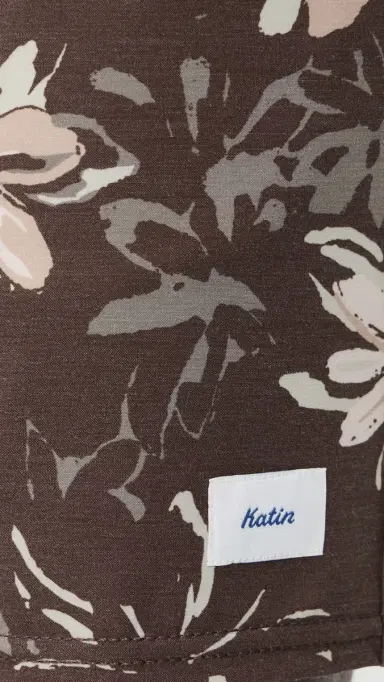 Katin Volley Swim Trunks Cocoa | Thumbnail 6