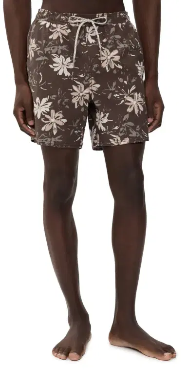 Katin Volley Swim Trunks Cocoa | Thumbnail 1