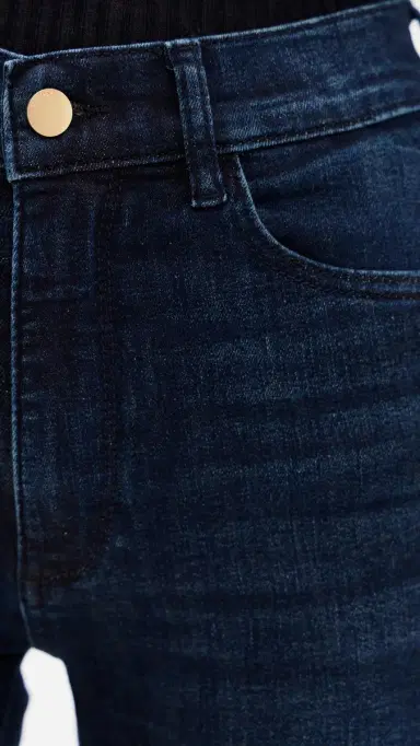 DL1961 Bridget Bootcut High Rise Instasculpt Jeans Mediterranean (Performance) 31 | Thumbnail 6
