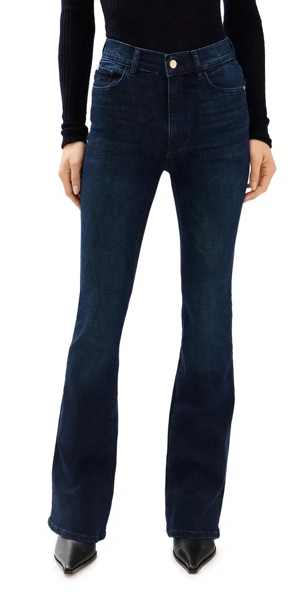 Bridget Bootcut High Rise Instasculpt Jeans Mediterranean (Performance)