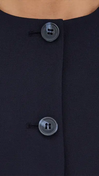 Aligne Daphne Waisted Blazer Navy 6 | Thumbnail 6