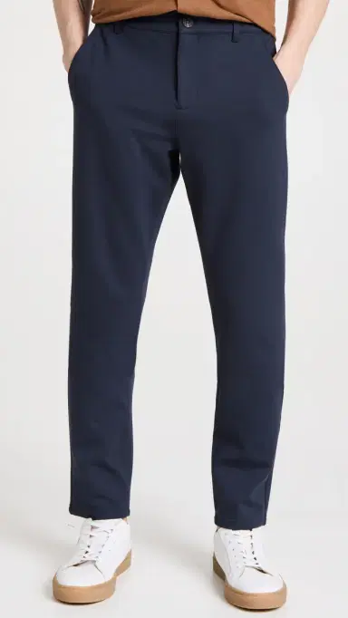 PAIGE Stafford Transcend Knit Trousers 32 Deep Anchor 40 | Thumbnail 2 PAIGE Stafford Transcend Knit Trousers 32 Deep Anchor 40 | Thumbnail 2