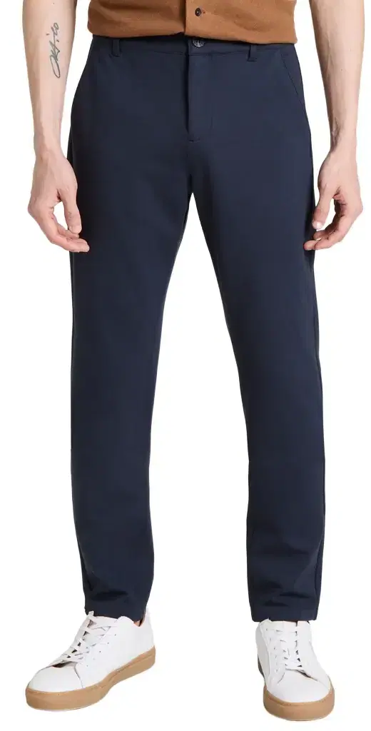 Stafford Transcend Knit Trousers  Deep Anchor