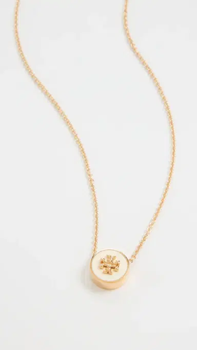 Tory Burch Icon Enamel Pendant Necklace | Thumbnail 2 Tory Burch Icon Enamel Pendant Necklace | Thumbnail 2