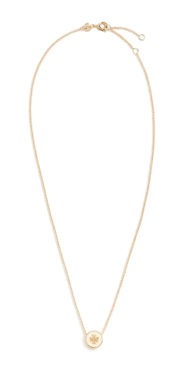 Icon Enamel Pendant Necklace