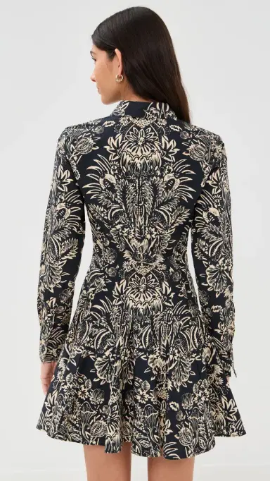 Ulla Johnson Taliah Dress Noir Flora | Thumbnail 3 Ulla Johnson Taliah Dress Noir Flora | Thumbnail 3