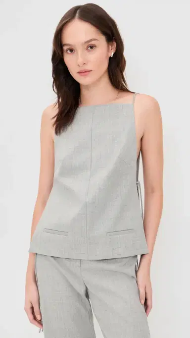 St. Agni Square Side Tie Top Concrete L | Thumbnail 2