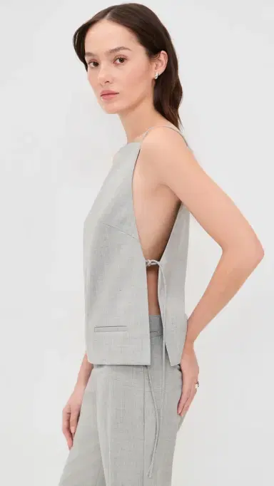 St. Agni Square Side Tie Top Concrete L | Thumbnail 4