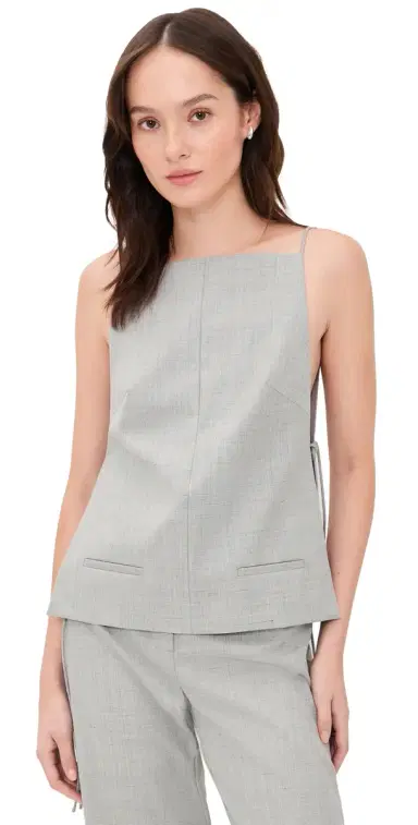 St. Agni Square Side Tie Top Concrete L | Thumbnail 1