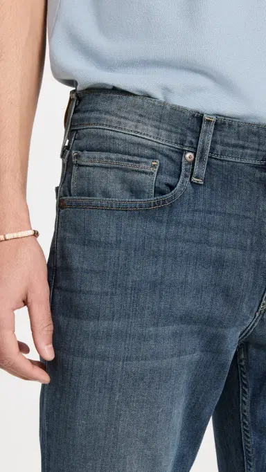 PAIGE Federal Transcend Slim Straight Jeans Birch | Thumbnail 6 PAIGE Federal Transcend Slim Straight Jeans Birch | Thumbnail 6