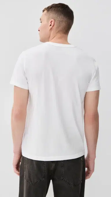 Citizens of Humanity Everyday Cotton Tee White S | Thumbnail 3 Citizens of Humanity Everyday Cotton Tee White S | Thumbnail 3