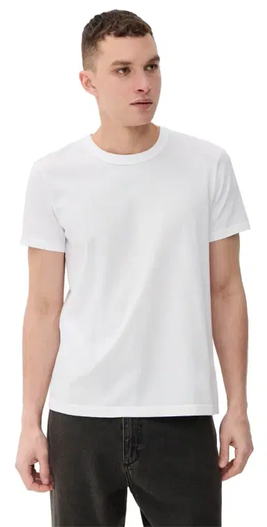Citizens of Humanity Everyday Cotton Tee White S | Thumbnail 1 Citizens of Humanity Everyday Cotton Tee White S | Thumbnail 1