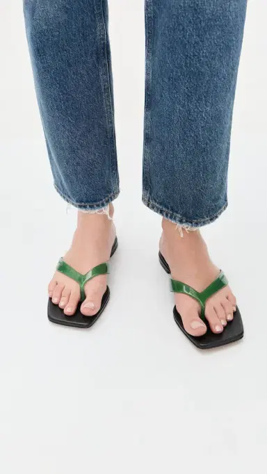 Vince San Juan Sandals Palm Leaf 6 | Thumbnail 3