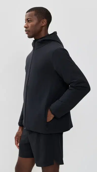 Beyond Yoga Atmosphere Insulated Hooded Jacket Black S | Thumbnail 4