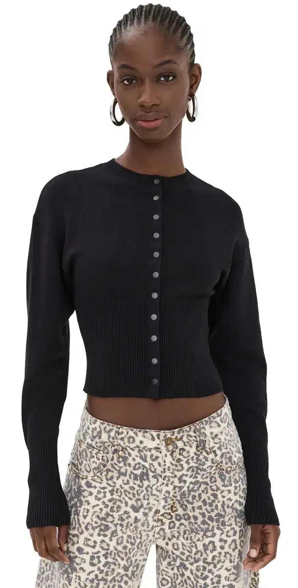 Head In The Clouds Cardigan Onyx