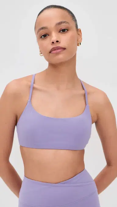 Year of Ours Studio Cross Back Bra Grape | Thumbnail 2 Year of Ours Studio Cross Back Bra Grape | Thumbnail 2