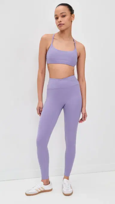 Year of Ours Studio Cross Back Bra Grape | Thumbnail 5 Year of Ours Studio Cross Back Bra Grape | Thumbnail 5