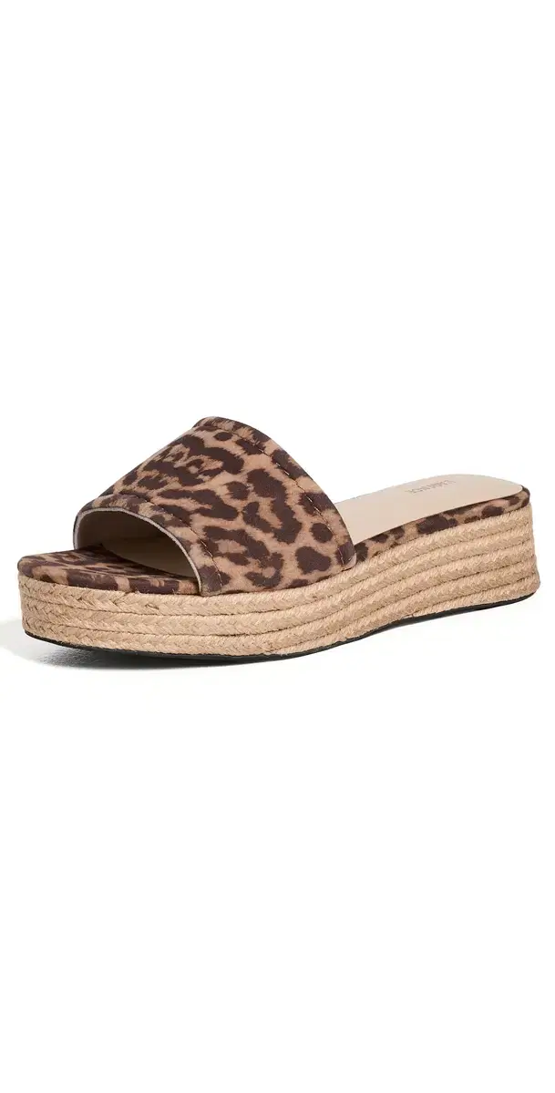 L'AGENCE Ramani Espadrilles Leopard