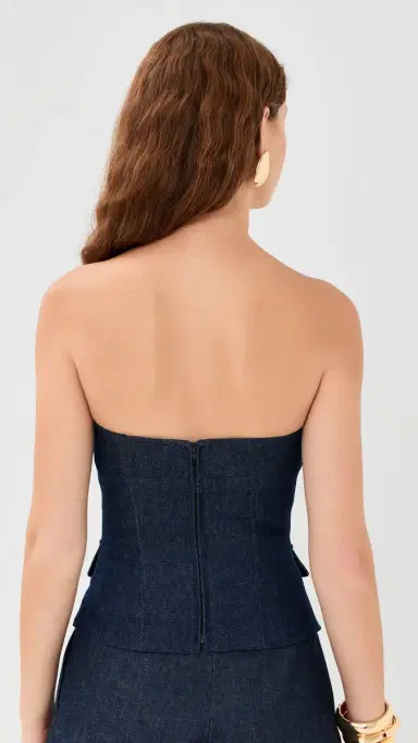 FRANÇOISE Bijou Top Indigo | Thumbnail 3 FRANÇOISE Bijou Top Indigo | Thumbnail 3