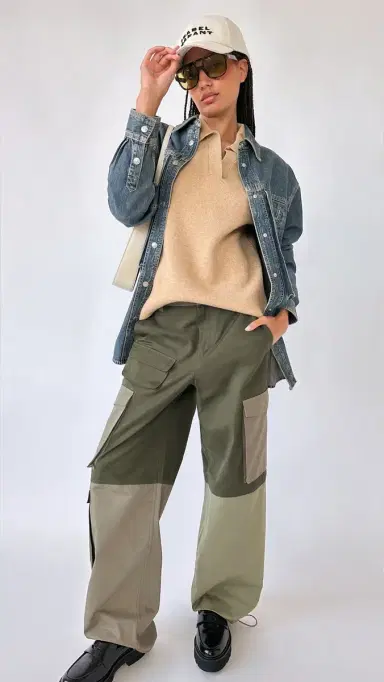 English Factory Polo Collar Knit Sweater Camel | Thumbnail 6 English Factory Polo Collar Knit Sweater Camel | Thumbnail 6