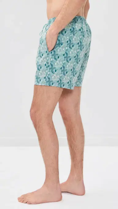 Fair Harbor The Bungalow Swim Trunks 5 Bay Blue Sunburst | Thumbnail 4 Fair Harbor The Bungalow Swim Trunks 5 Bay Blue Sunburst | Thumbnail 4