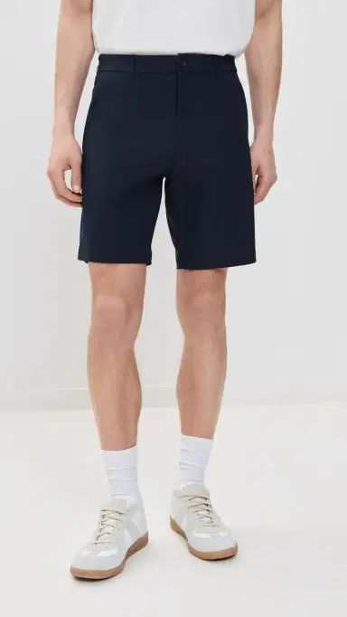REIGNING CHAMP Stretch Warp Knit Coach's Standard Short 9.5 Navy 36 | Thumbnail 2