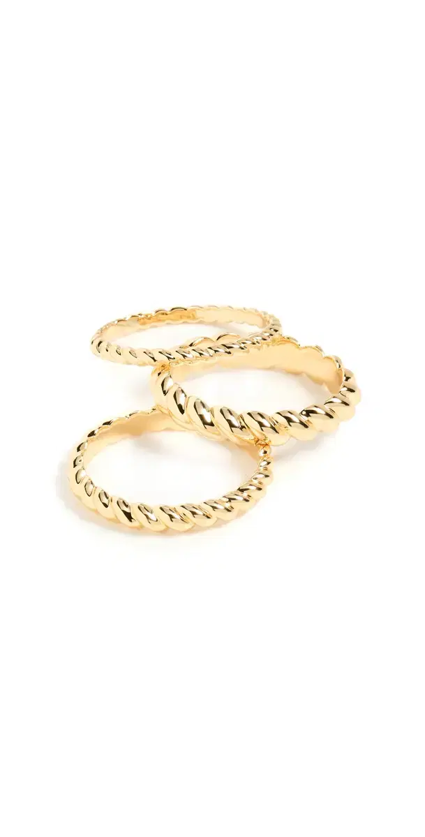 Crew Ring Set Gold