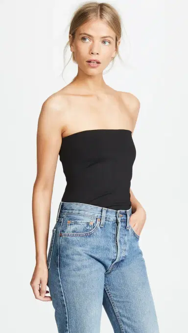 susana monaco Tube Top Black S | Thumbnail 2 susana monaco Tube Top Black S | Thumbnail 2