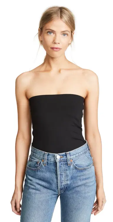 susana monaco Tube Top Black S | Thumbnail 1 susana monaco Tube Top Black S | Thumbnail 1
