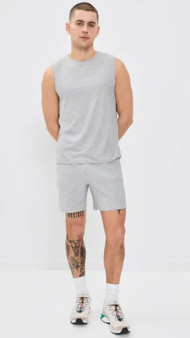 Beyond Yoga Featherweight Freeflo Muscle Tank 2.0 Silver Mist S | Thumbnail 5