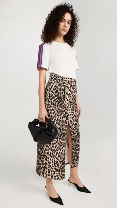 Baum und Pferdgarten Sigge Skirt Brown Baum Leopard | Thumbnail 2 Baum und Pferdgarten Sigge Skirt Brown Baum Leopard | Thumbnail 2