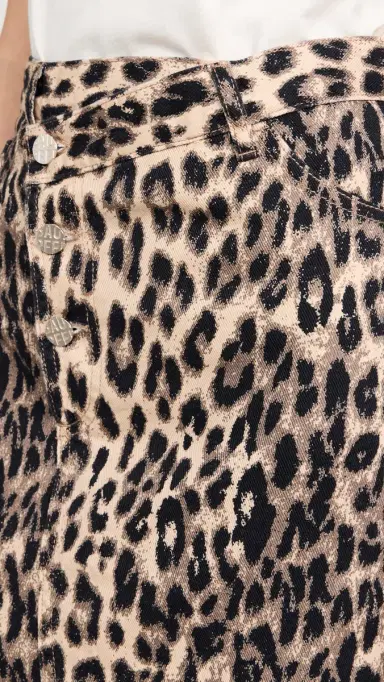 Baum und Pferdgarten Sigge Skirt Brown Baum Leopard | Thumbnail 6 Baum und Pferdgarten Sigge Skirt Brown Baum Leopard | Thumbnail 6
