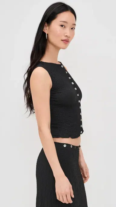 Lisa Says Gah Summer Top Caviar L | Thumbnail 4